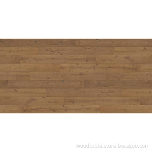 European style hand scraped multilayer flooring